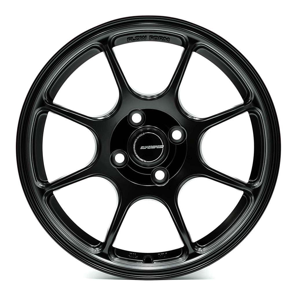 Superspeed RF03RR Matt Black - 15x8 | +36 | 4x100 | 73.1mm | Cone