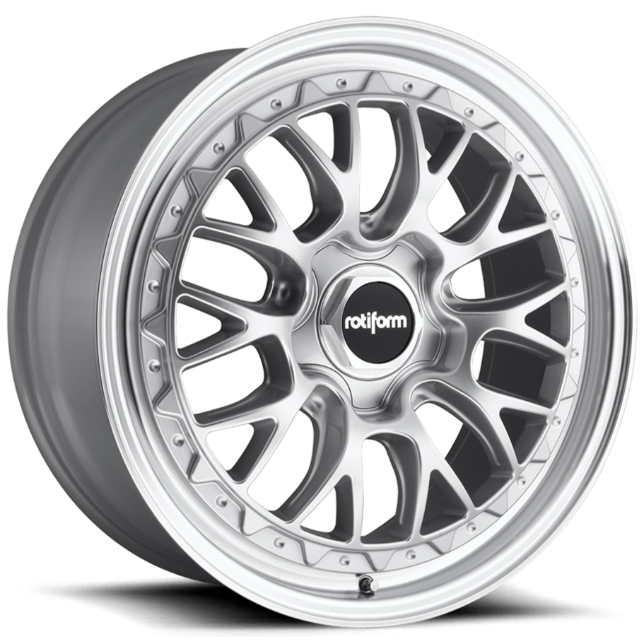 Rotiform R155 LSR Gloss Silver Machined - 19x8.5 | +45 | 5x114.3 | 72.6mm - Wheel Haven
