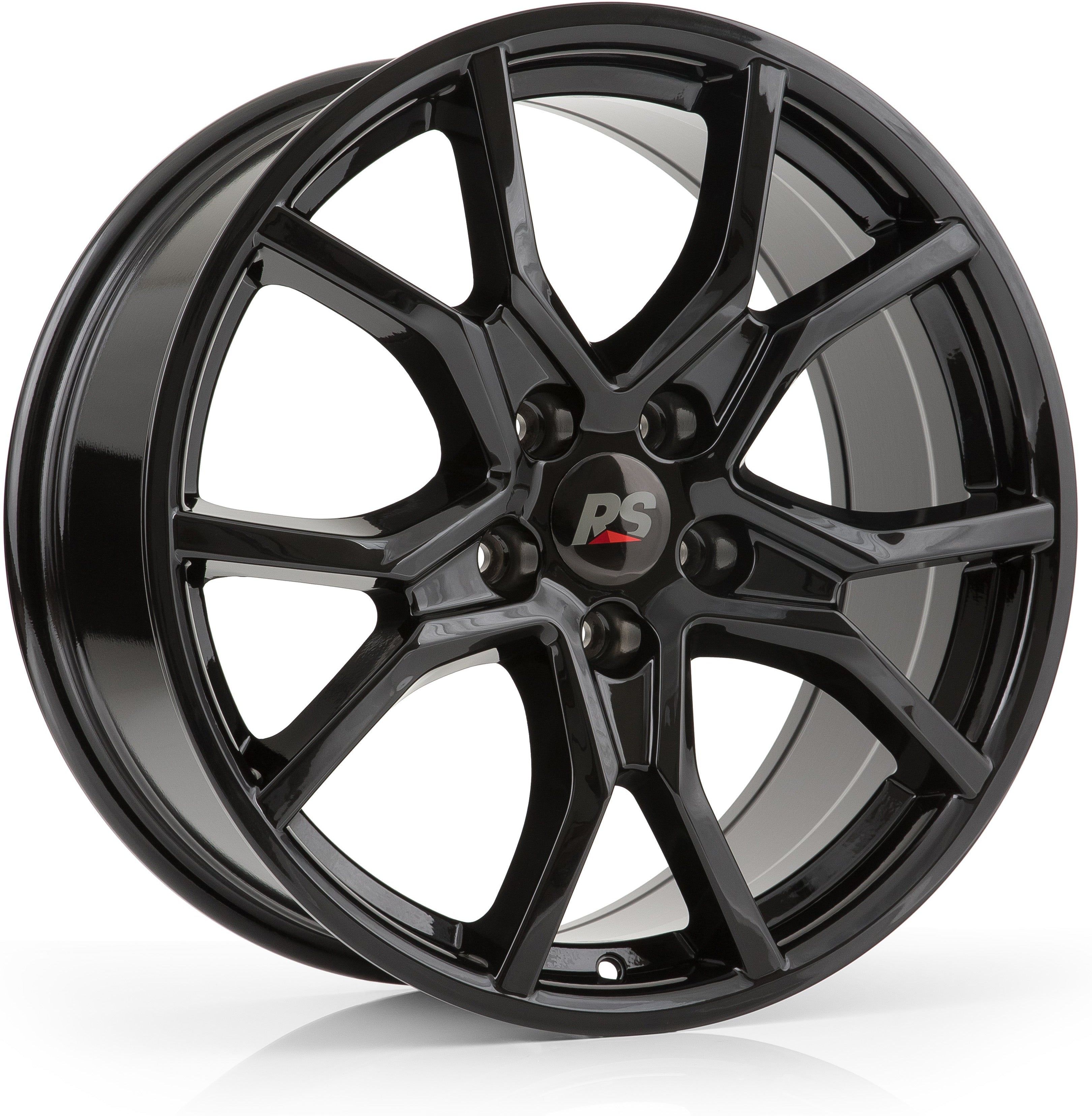 RS HC01 - 18x8.0 / +35 / 5x114.3 / 73.1 / Cone / Black - Wheel Haven