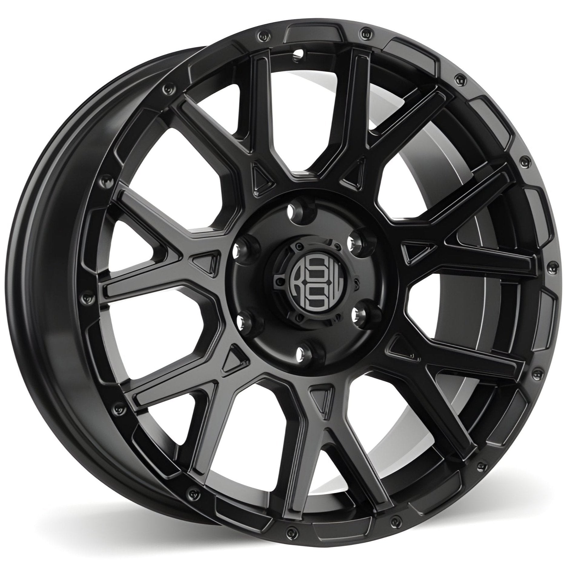 RSSW Strike Satin Black - 18x8.5 | +20 | 6x135 | 87.1mm | Conical
