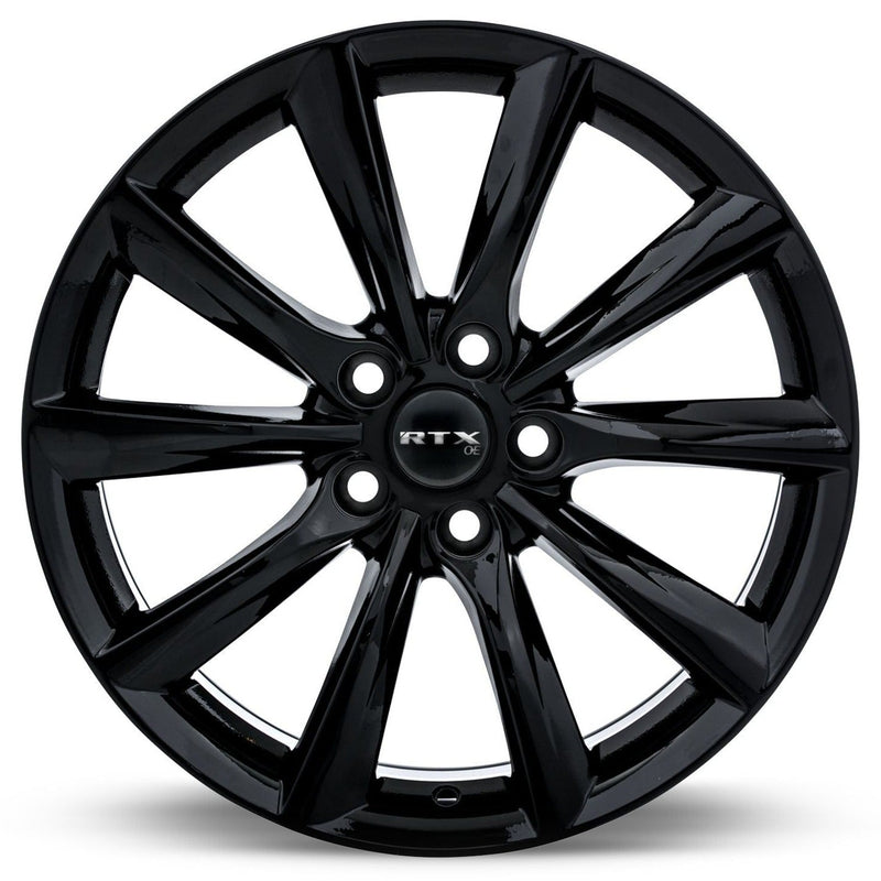 RTX OE Alto - 18x8.5 / +35 / 5x114.3 / 64.1mm / Gloss Black - Wheel Haven