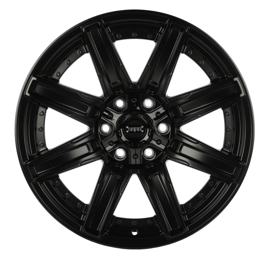 Ruffino HARD FORGED Satin Black 20x9 +20 8x180mm 124.3mm