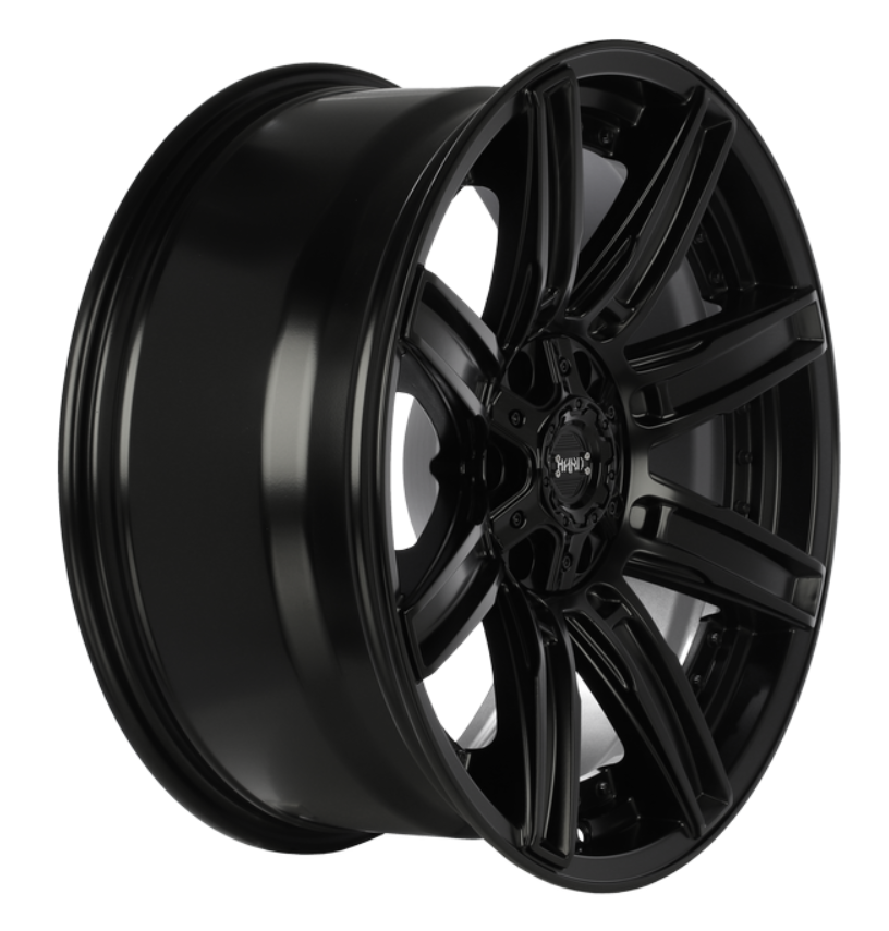 Ruffino HARD FORGED Satin Black 20x9 +20 8x180mm 124.3mm