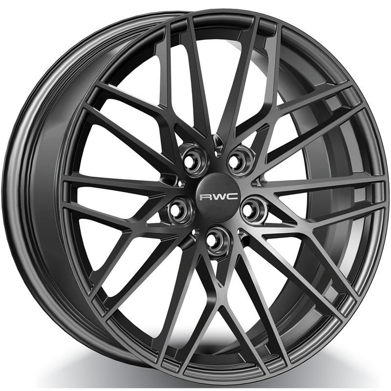 RWC 51 Gunmetal - 18x8 | +48 | 5x112 | 66.6mm - Wheel Haven