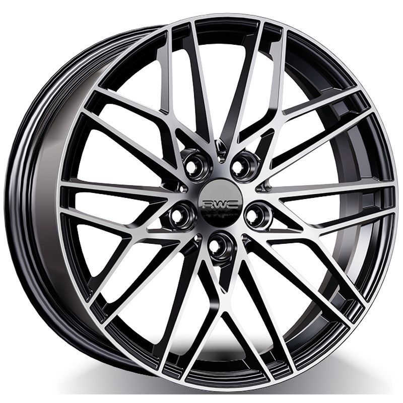 RWC 51 Machine Black - 19x9 | +37 | 5x120 | 72.6mm - Wheel Haven