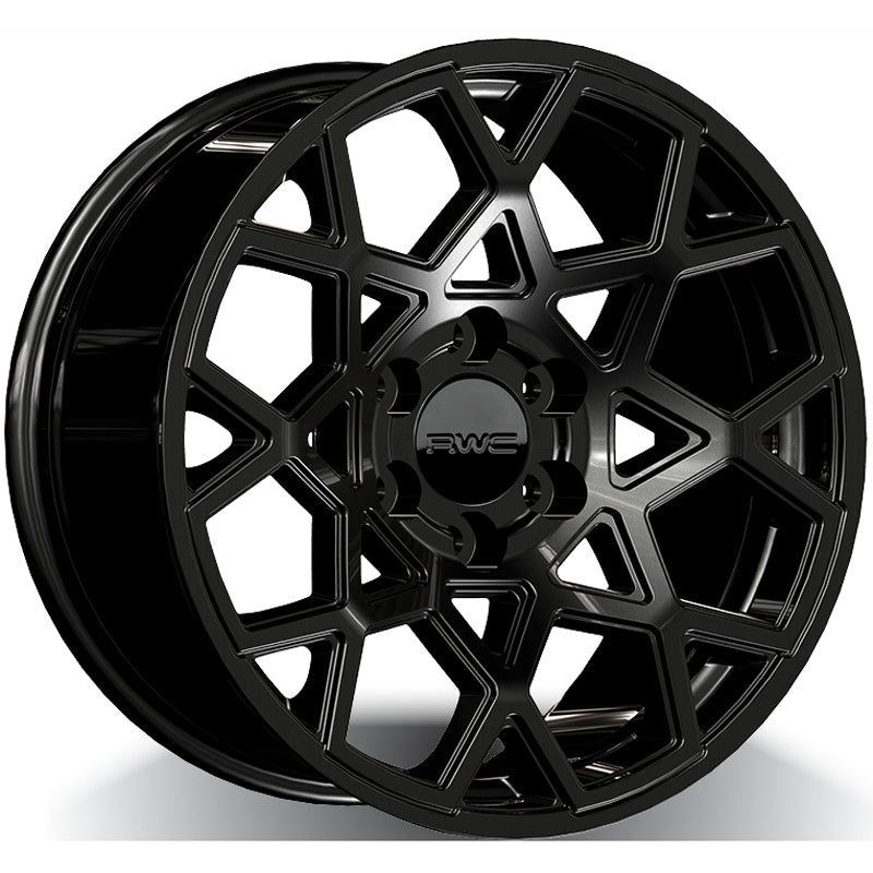 RWC 555 Black - 18x8.5 | +15 | 6x139.7 | 78.1mm - Wheel Haven