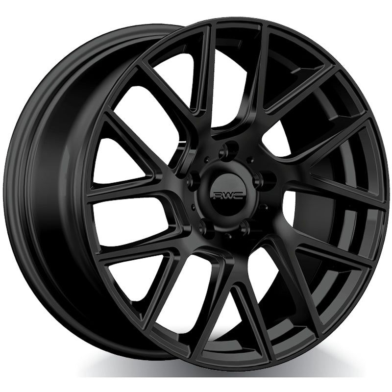 RWC 770 Black - 17x7.5 | +42 | 5x112 | 66.6mm - Wheel Haven