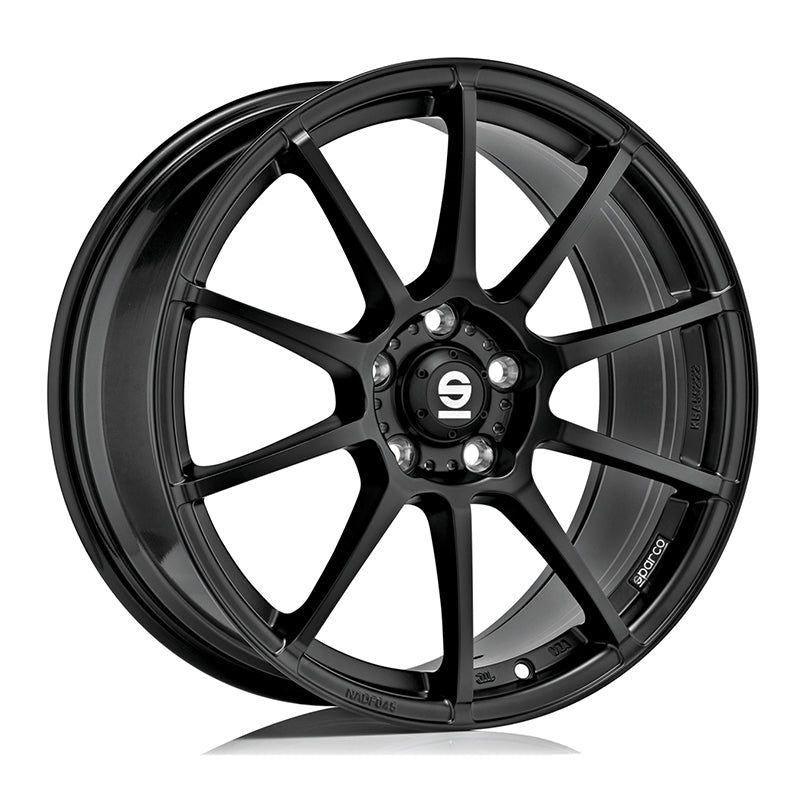 Sparco Assetto Gara Matte Black - 17x7.5 | Custom | 5x114.3 - Wheel Haven