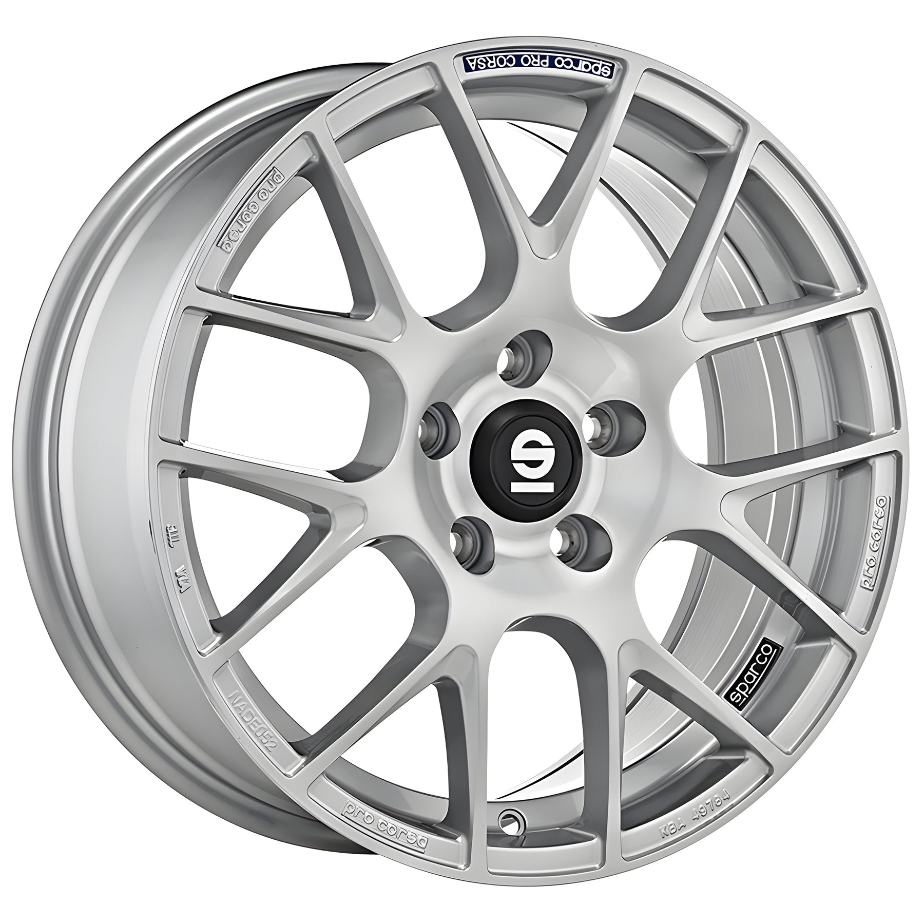 Sparco PRO CORSA Full Silver - 17x7.5 | +35 | 5x112 | 73mm
