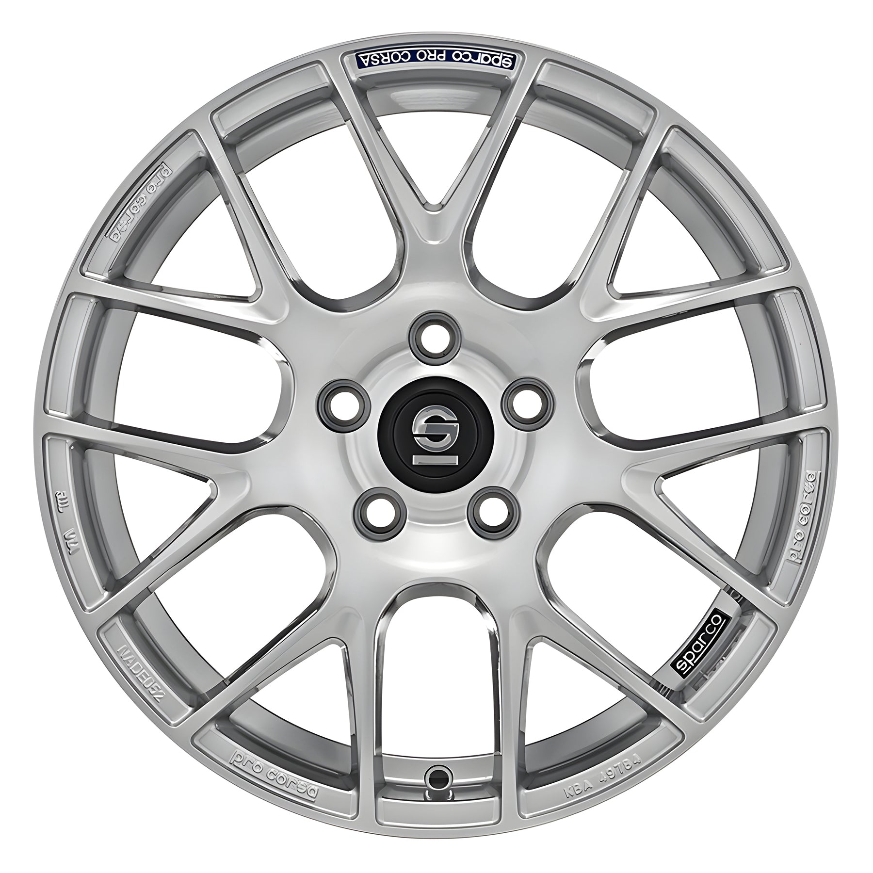 Sparco PRO CORSA Full Silver - 17x7.5 | +35 | 5x112 | 73mm