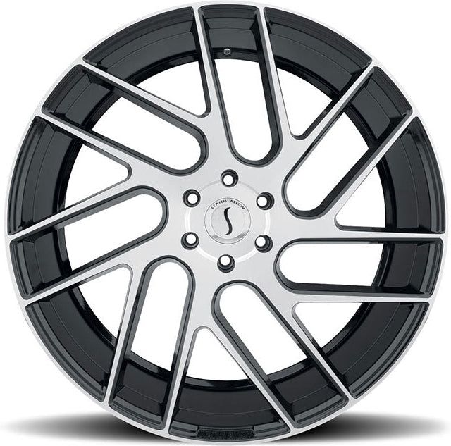 Status Juggernaut Gloss Black w/ Machined Face - 20x9 / +20 / 5x150 / 110.1mm - Wheel Haven