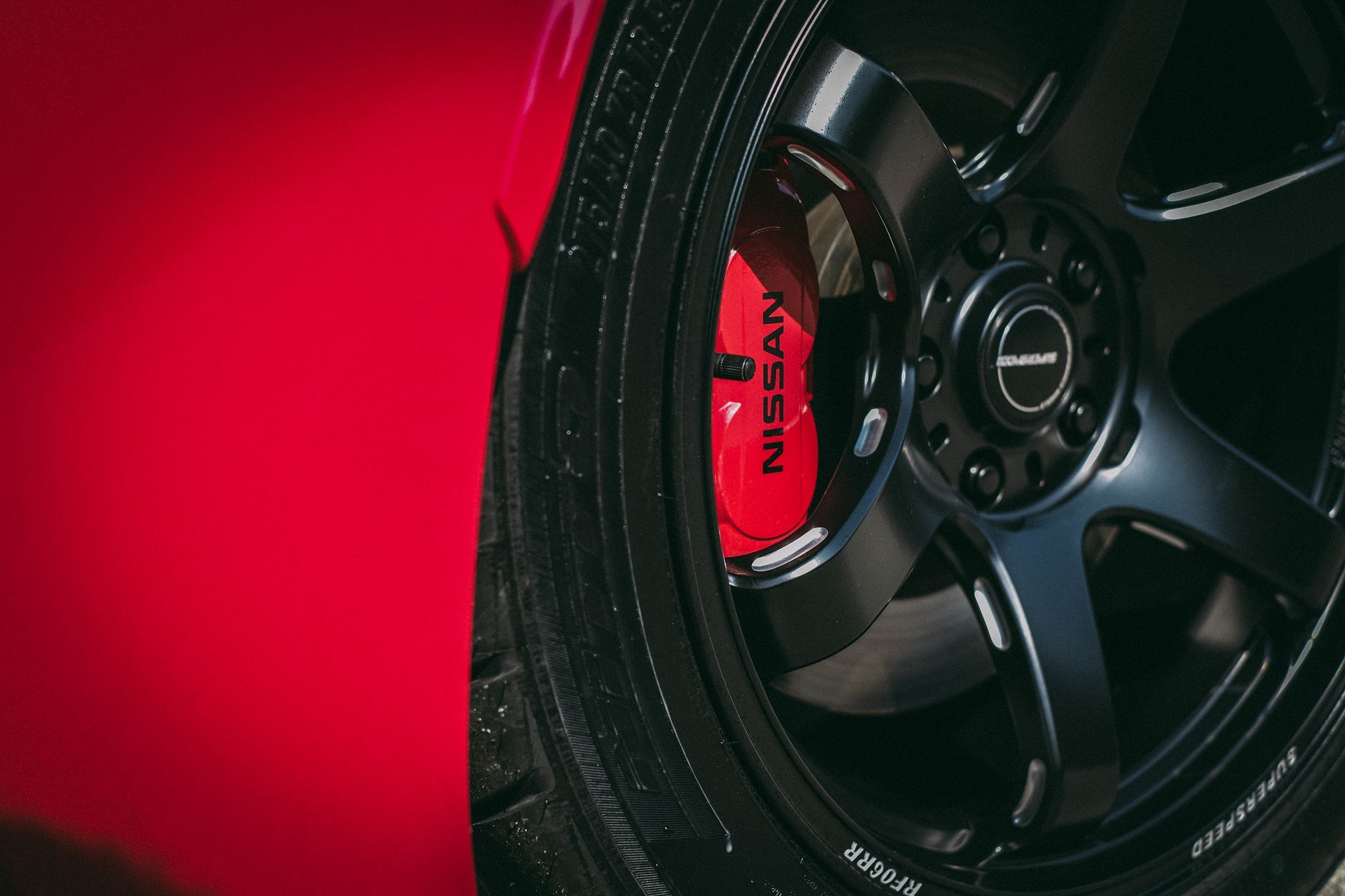 Superspeed RF06RR Matt Black - 19x8.5 | +35 | 5x114.3 | 73.1mm | Cone