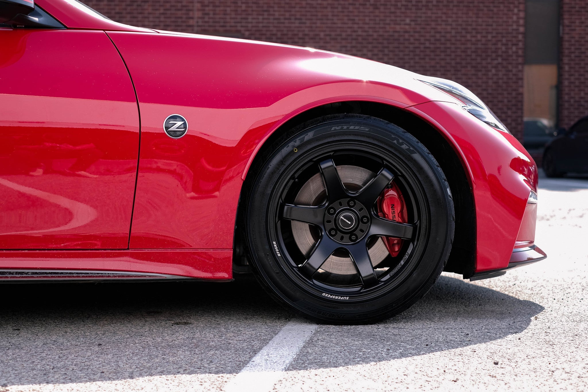 Superspeed RF06RR Matt Black - 19x8.5 | +35 | 5x114.3 | 73.1mm | Cone