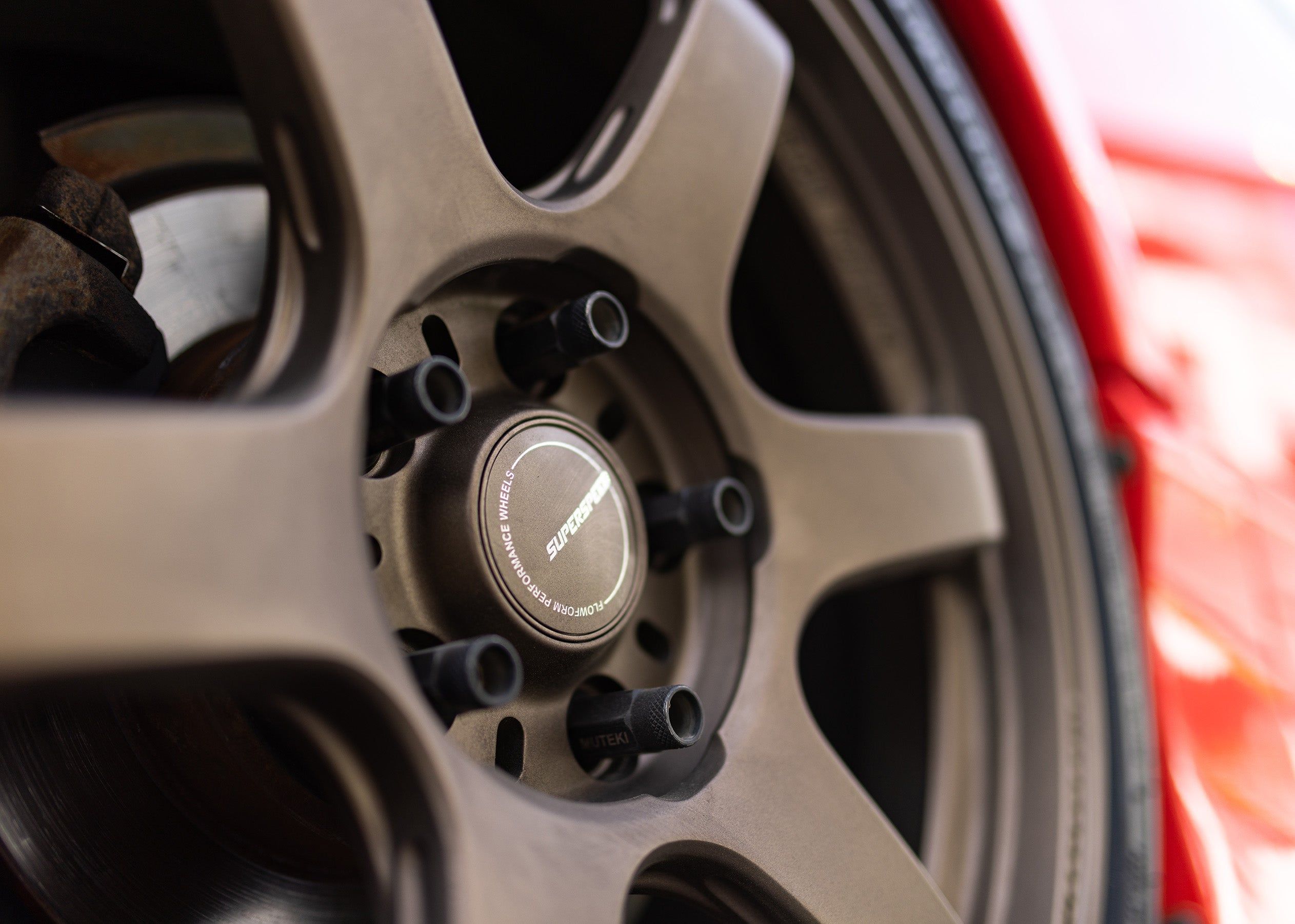 Superspeed RF06RR Satin Bronze - 19x9.5 | +33 | 5x114.3 | 73.1mm | Cone - Wheel Haven