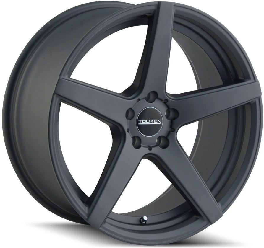 Touren TR20 Matte Black/machined Face/machined Undercut 19x9.5 +35 5x120mm 74.1mm - Wheel Haven