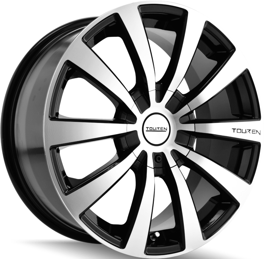 Touren TR3 Black/machined Face/machined Lip 15x7 +40 5x110,5x115mm 72.6mm - Wheel Haven