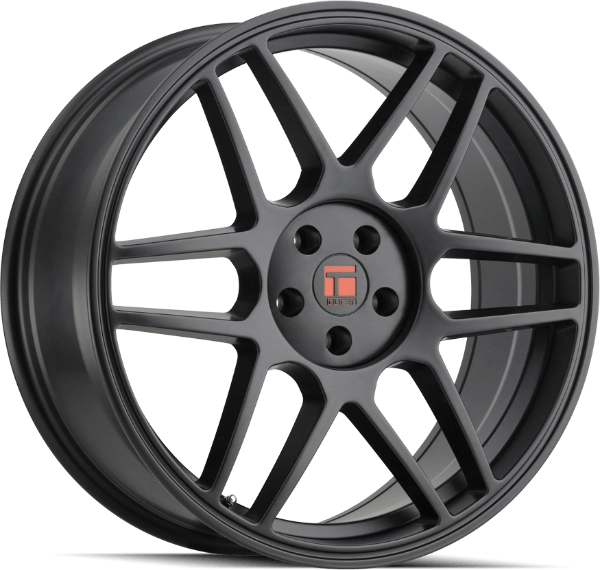 Touren TR74 Matte Black 17x8 +40 5x108,5x114.3mm 72.6mm - Wheel Haven