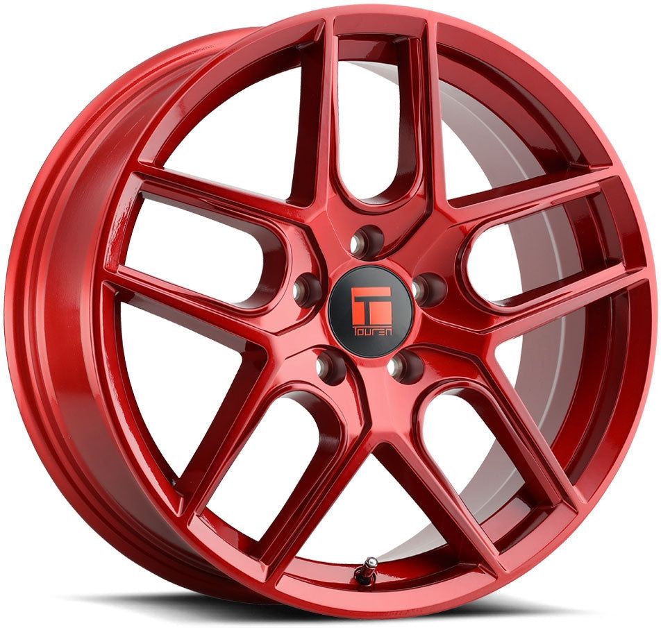 Touren TR79 Crimson Candy Red 18x8 +35 5x108mm 63.4mm - Wheel Haven