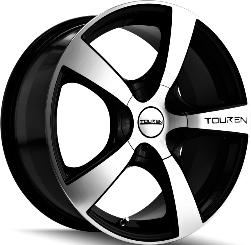 Touren TR9 Black/machined Face/machined Lip 22x9.5 +40 5x112,5x120mm 74.1mm - Wheel Haven