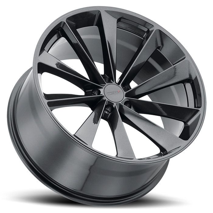TSW AILERON - 21x10.5 | 5x112 | +38 | 66.6mm - Metallic Gunmetal - Wheel Haven