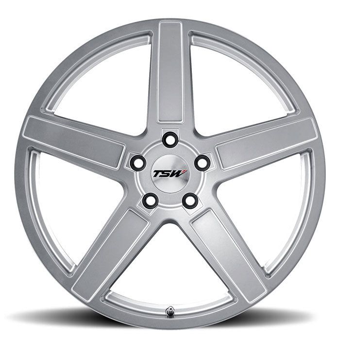 TSW Ascent - 18x9.5 | 5x112 | +35 | 72.1mm  - Matte Titanium Silver - Wheel Haven