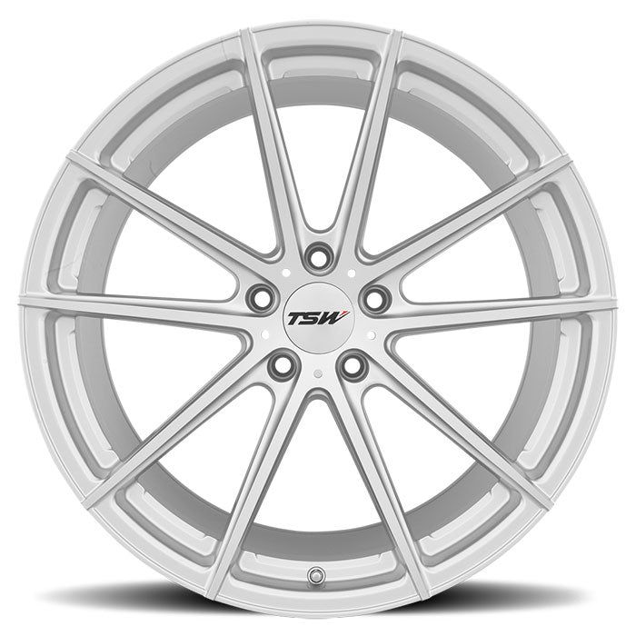 TSW Bathurst - 17x9 | 5x112 | +50 | 72.1mm  - Silver w/ Mirror Cut Face - Wheel Haven