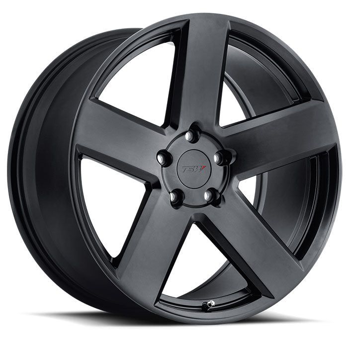 TSW Bristol - 19x8.5 | 5x112 | +43 | 72.1mm  - Matte Black - Wheel Haven