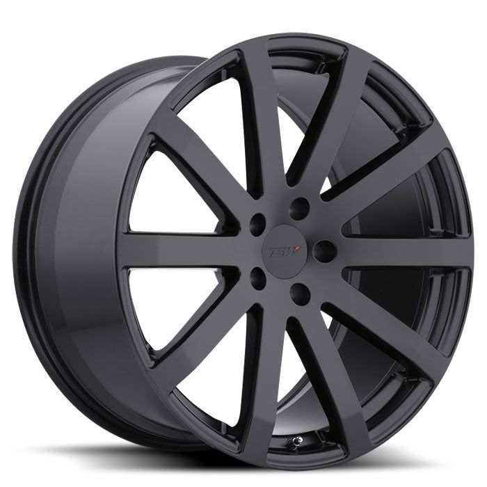 TSW Brooklands - 18x8 | 5x112 | +45 | 72.1mm - Matte Black - Wheel Haven