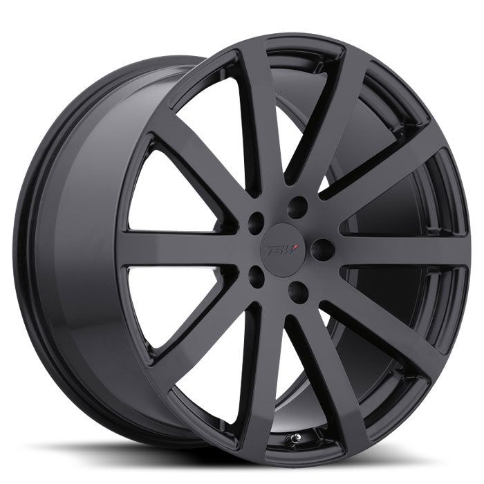 TSW Brooklands - 20x10 | 5x120 | +35 | 76.1mm - Matte Black - Wheel Haven