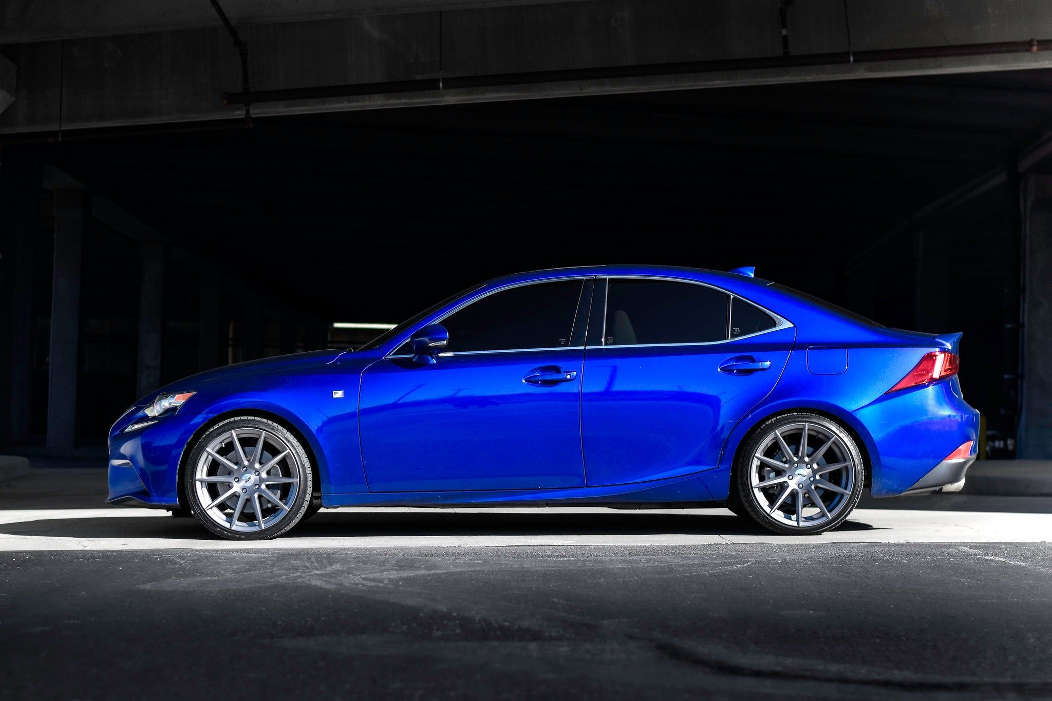 TSW CLYPSE - 18x8.5 | 5x120 | +35 | 76.1mm  - Titanium w/ Matte Brushed Face - Wheel Haven