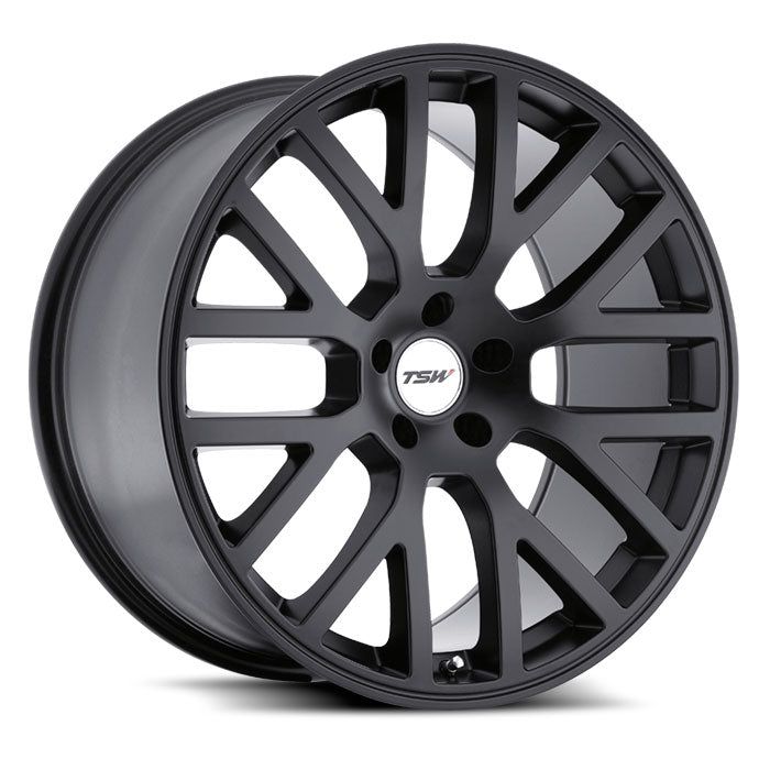 TSW Donington - 18x8 | 5x100 | +32 | 72.1mm - Matte Black - Wheel Haven