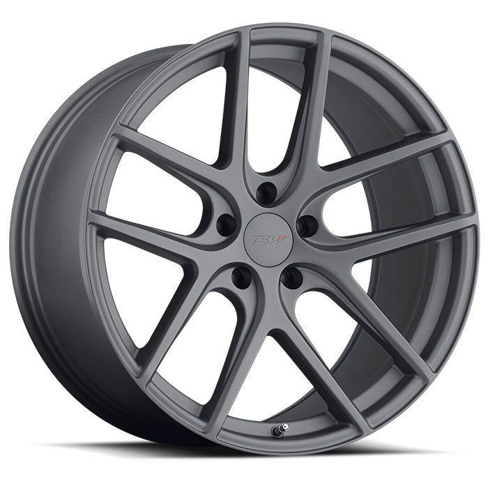 TSW Geneva - 18x8.5 | 5x120 | +35 | 76.1mm  - Matte Gunmetal - Wheel Haven