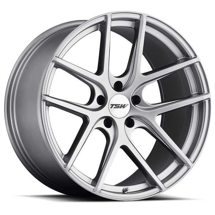 TSW Geneva - 18x9.5 | 5x114.3 | +39 | 76.1mm  - Matte Titanium Silver - Wheel Haven