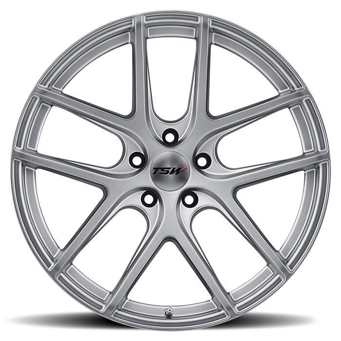 TSW Geneva - 18x9.5 | 5x114.3 | +39 | 76.1mm  - Matte Titanium Silver - Wheel Haven