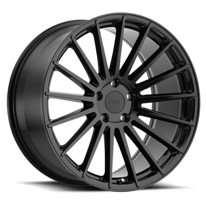 TSW LUCO - 18x8.5 | 5x120 | +20 | 76.1mm  - Matte Black w/ Machine Face & Dark Tint - Wheel Haven