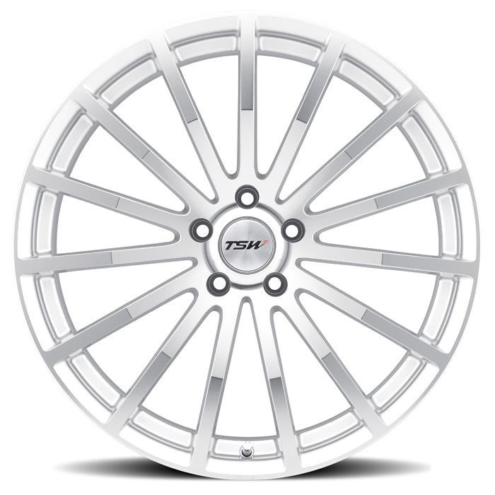 TSW Mallory - 19x8 | 5x112 | +45 | 72.1mm - Silver w/ Mirror Cut Face - Wheel Haven