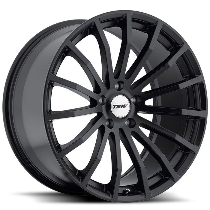 TSW Mallory - 20x10 | 5x120 | +35 | 76.1mm - Matte Black - Wheel Haven