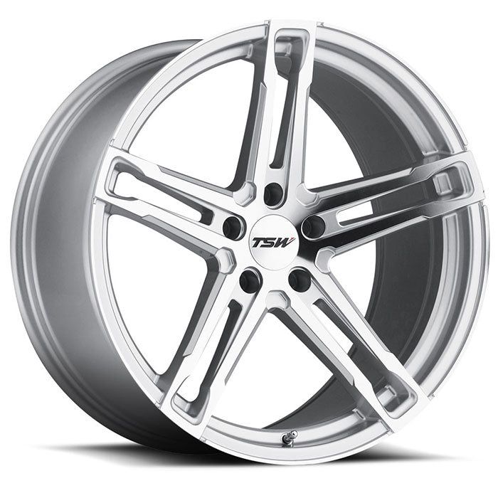 TSW Mechanica - 17x8 | 5x120 | +35 | 76.1mm  - Matte Gunmetal w/ Matte Black Face - Wheel Haven