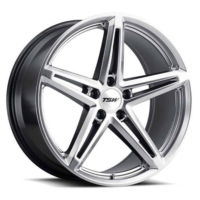 TSW MOLTENO - 20x8.5 | 5x112 | +32 | 66.6mm - Hyper Silver - Wheel Haven