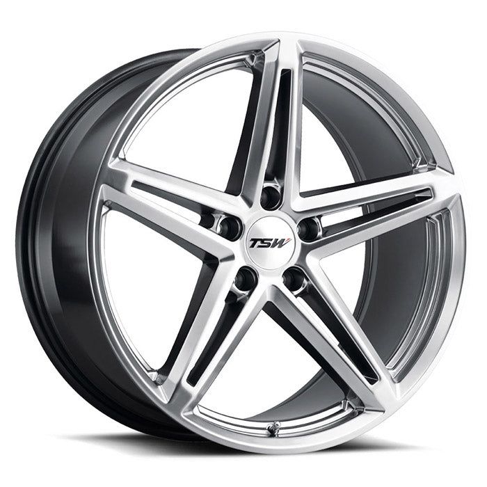 TSW MOLTENO - 20x8.5 | 5x120 | +35 | 76.1mm  - Hyper Silver - Wheel Haven