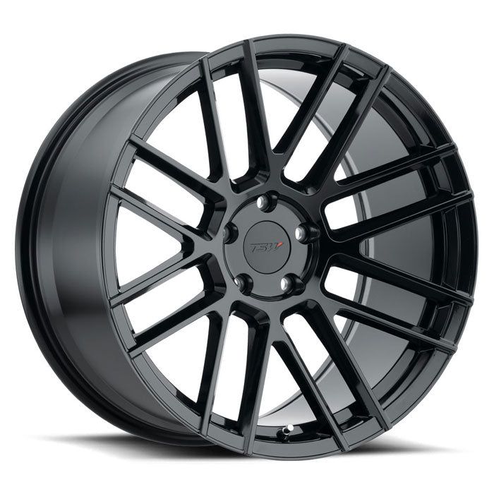 TSW MOSPORT - 20x8.5 | 5x114.3 | +20 | 76.1mm  - Gloss Black - Wheel Haven