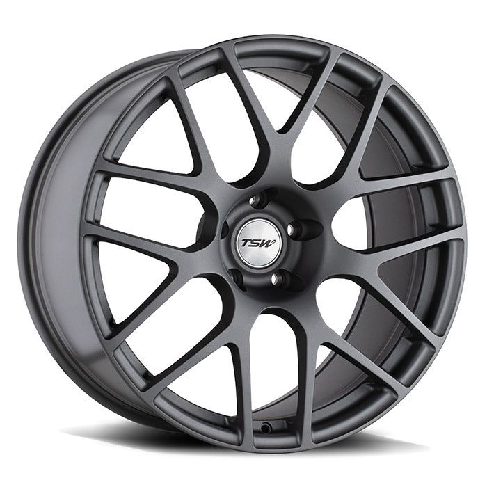 TSW Nurburgring - 17x9 | 5x114.3 | +63 | 76.1mm - Gunmetal w/ Mirror Cut Face - Wheel Haven