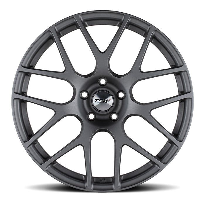 TSW Nurburgring - 17x9 | 5x114.3 | +63 | 76.1mm - Gunmetal w/ Mirror Cut Face - Wheel Haven