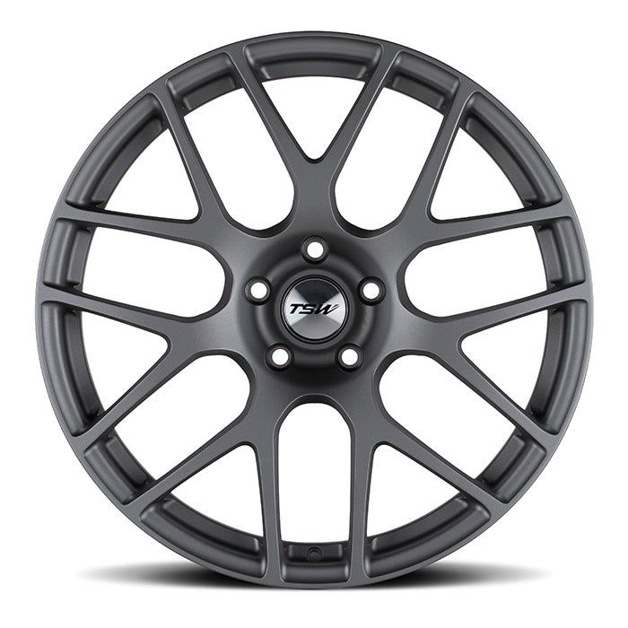 TSW Nurburgring - 21x9 | 5x120 | +25 | 76.1mm  - Gunmetal w/ Mirror Cut Face - Wheel Haven