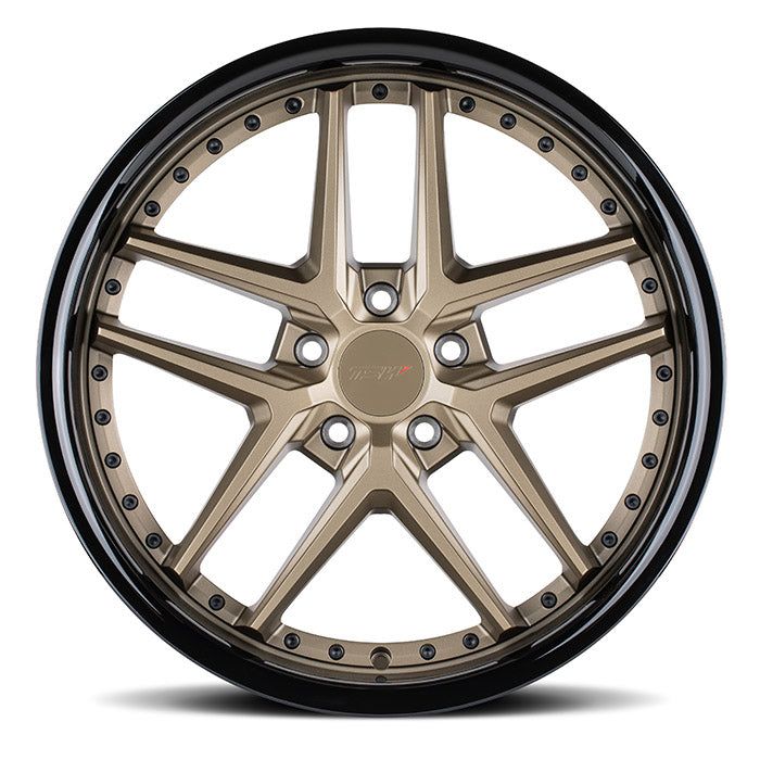 TSW PREMIO - 18x9.5 | 5x114.3 | +40 | 76.1mm  - Matte Bronze w/ Gloss Black Lip - Wheel Haven