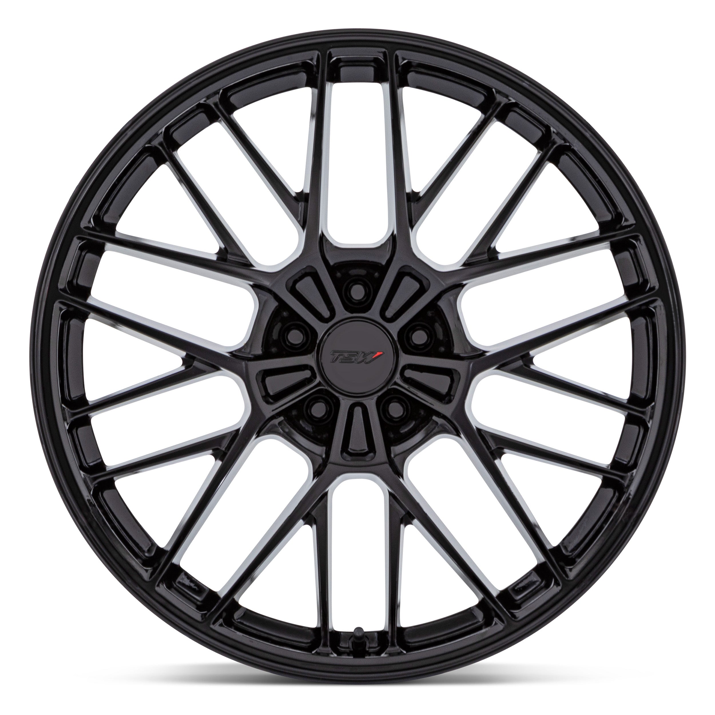 TSW TW001 DAYTONA Gloss Black - 21x10.5 | +38 | 5x120 | 74.1mm
