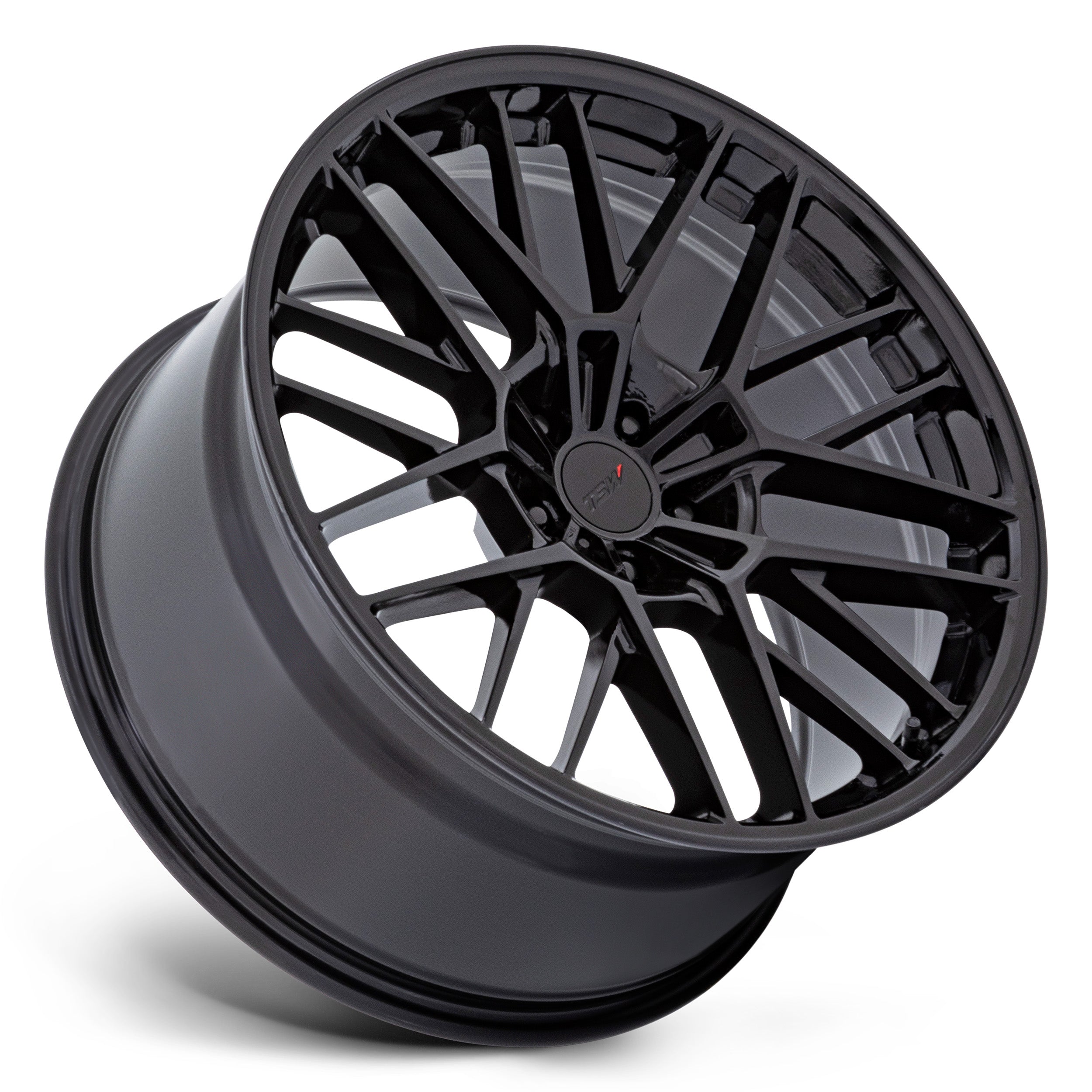 TSW TW001 DAYTONA Gloss Black - 21x10.5 | +38 | 5x120 | 74.1mm