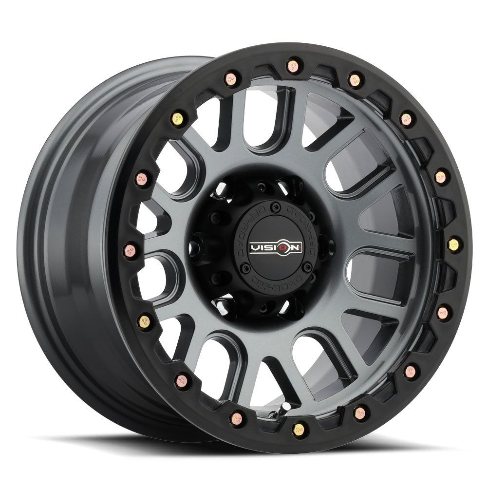 Vision Wheels 111 NEMESIS Gunmetal 18x9 +0 6x139.7 106.1mm - Wheel Haven