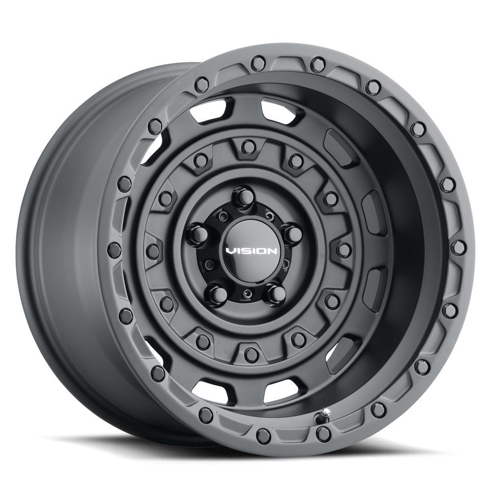 Vision Wheels 403 TACTICAL Satin Black 18x9.5 -18 5x150 110.2mm - Wheel Haven