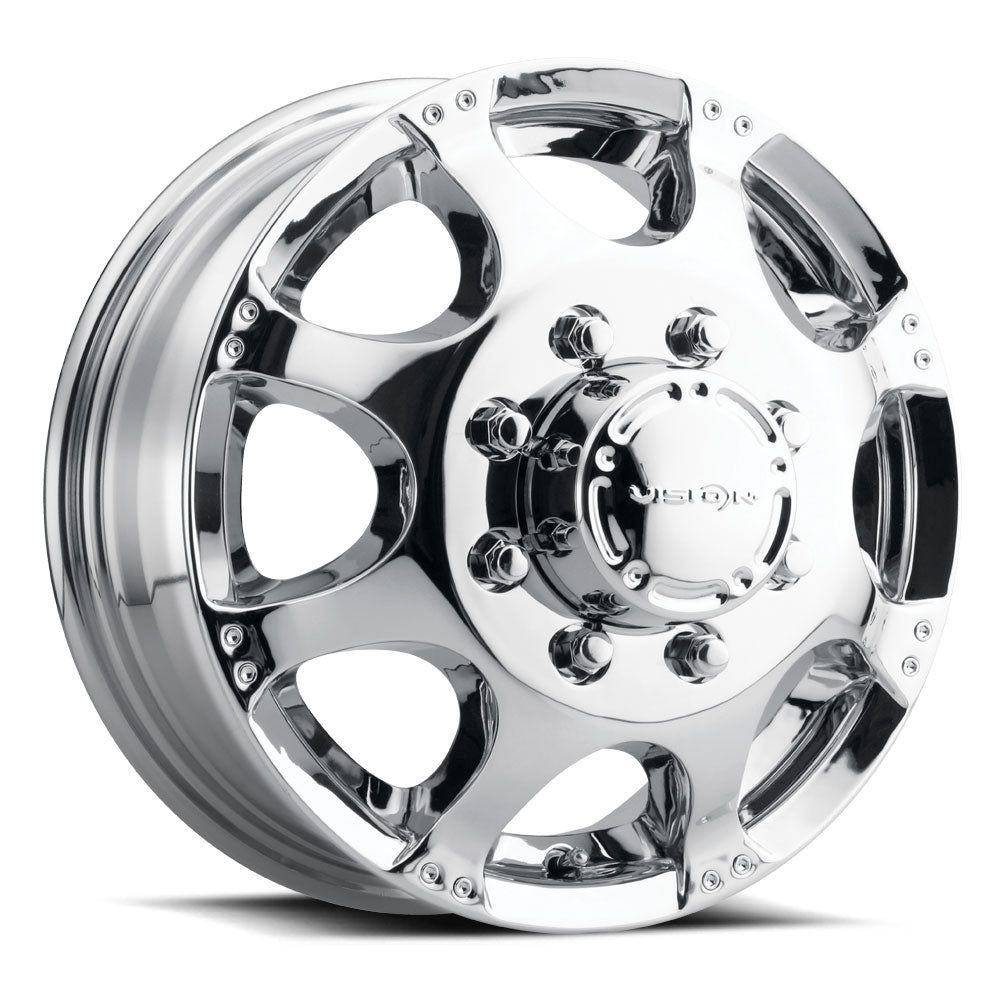 Vision Wheels 715 Chrome 16x6 +115 8x165.1 130.8mm - Wheel Haven
